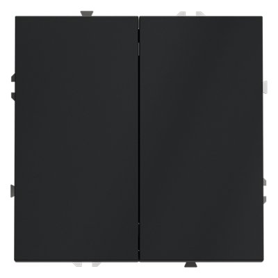 Выключатель встраиваемый VOLTUM S70 двухклавишный 10А, (графит) (VLS020107) Выключатель встраиваемый VOLTUM S70 двухклавишный 10А, (графит) (VLS020107)