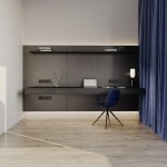 Выключатель встраиваемый VOLTUM S70 двухклавишный 10А, (черный матовый) (VLS020108)