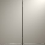 Выключатель встраиваемый VOLTUM S70 двухклавишный с подсветкой 10А, (кашемир) (VLS020203)