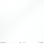 Проходной переключатель встраиваемый VOLTUM S70 двухклавишный с подсветкой 10А, (белый матовый) (VLS020402)