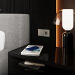 Перекрестный переключатель встраиваемый VOLTUM S70 двухклавишный 10А, (сталь)