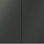 Выключатель с самовозвратом встраиваемый VOLTUM S70 двухклавишный 10А, (титан) (VLS020606)