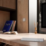 Выключатель встраиваемый VOLTUM S70 для жалюзи 10А, (кашемир)