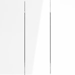 Выключатель встраиваемый VOLTUM S70 трехклавишный 10А, (белый глянцевый) (VLS030101)