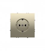Розетка встраиваемая VOLTUM S70 с заземлением 16А, (кашемир) (VLS040103)