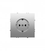 Розетка встраиваемая VOLTUM S70 с заземлением 16А, (шелк) (VLS040104)
