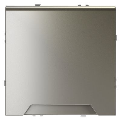 Розетка встраиваемая VOLTUM S70 с заземлением, защитными шторками и крышкой 16А, (шелк) (VLS040304)