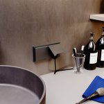 Розетка встраиваемая VOLTUM S70 с заземлением, защитными шторками и крышкой 16А, (титан) (VLS040306)