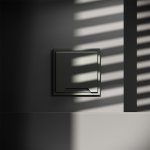 Розетка встраиваемая VOLTUM S70 с заземлением, защитными шторками и крышкой 16А, (титан) (VLS040306)