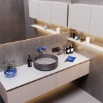 Розетка встраиваемая VOLTUM S70 с заземлением, защитными шторками и крышкой 16А, (черный матовый) (VLS040308)