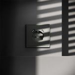 Розетка встраиваемая VOLTUM S70 с заземлением и защитными шторками, 16А, с USB, A+С, (титан) (VLS040506)