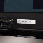 Розетка компьютерная встраиваемая VOLTUM S70 RJ45 кат.6, (белый глянцевый) (VLS060101)