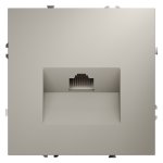 Розетка компьютерная встраиваемая VOLTUM S70 RJ45 кат.6, (кашемир) (VLS060103)