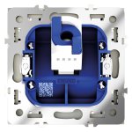 Розетка компьютерная встраиваемая VOLTUM S70 RJ45 кат.6, (сталь) (VLS060105)