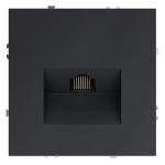 Розетка компьютерная встраиваемая VOLTUM S70 RJ45 кат.6, (графит) (VLS060107)