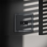 Розетка компьютерная встраиваемая VOLTUM S70 RJ45 кат.6, (графит) (VLS060107)