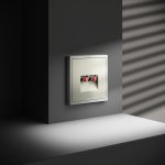 Розетка акустическая встраиваемая VOLTUM S70 4-местная, (сталь) (VLS060305)