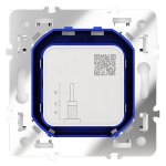 Розетка телевизионная встраиваемая VOLTUM S70 оконечная TV+SAT, (кашемир) (VLS060403)