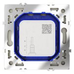 Розетка телевизионная встраиваемая VOLTUM S70 оконечная TV+SAT, (сталь) (VLS060405)