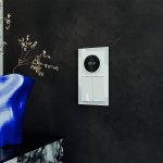 Терморегулятор электронный VOLTUM S70 с индикацией и датчиком, для теплого пола, (белый глянцевый) (VLS070101)