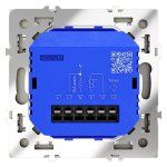 Терморегулятор электронный VOLTUM S70 с индикацией и датчиком, для теплого пола, (сталь) (VLS070105)