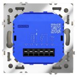 Терморегулятор электронный VOLTUM S70 с индикацией и датчиком, для теплого пола, (сталь) (VLS070105)