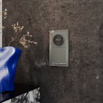 Терморегулятор электронный VOLTUM S70 с индикацией и датчиком, для теплого пола, (титан) (VLS070106)