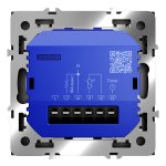 Терморегулятор электронный VOLTUM S70 с индикацией и датчиком, для теплого пола, (капучино)