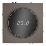 Терморегулятор электронный VOLTUM S70 с индикацией и датчиком, для теплого пола, (капучино)