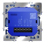Терморегулятор электронный VOLTUM S70 с индикацией и датчиком, для теплого пола, (деним)