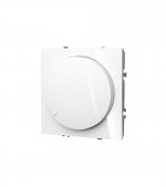 Светорегулятор встраиваемый VOLTUM S70 поворотно-нажимной 600 Вт, (белый глянцевый) (VLS070301)