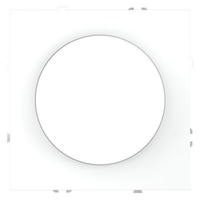 Светорегулятор встраиваемый VOLTUM S70 поворотно-нажимной 600 Вт, (белый матовый) (VLS070302)