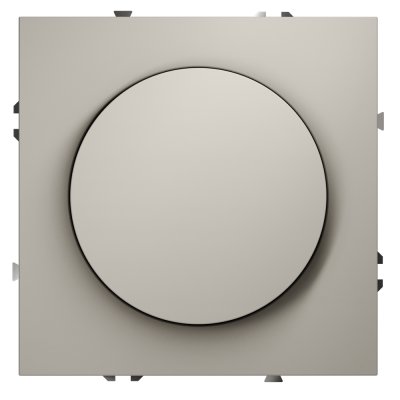 Светорегулятор встраиваемый VOLTUM S70 поворотно-нажимной 600 Вт, (кашемир) (VLS070303)