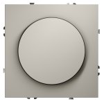 Светорегулятор встраиваемый VOLTUM S70 поворотно-нажимной 600 Вт, (кашемир) (VLS070303)