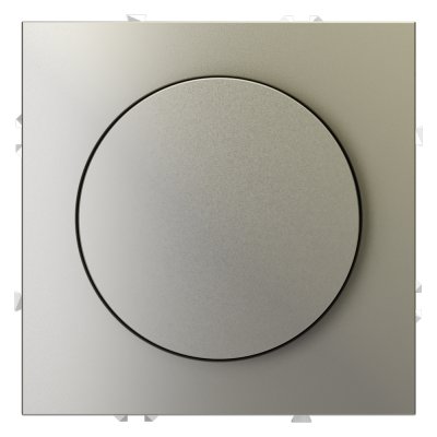 Светорегулятор встраиваемый VOLTUM S70 поворотно-нажимной 600 Вт, (шелк) (VLS070304)