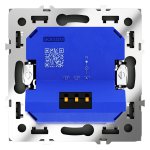 Светорегулятор встраиваемый VOLTUM S70 поворотно-нажимной 600 Вт, (титан) (VLS070306)