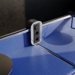 Светорегулятор встраиваемый VOLTUM S70 поворотно-нажимной 600 Вт, (черный матовый) (VLS070308)