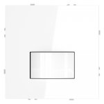 Датчик движения встраиваемый VOLTUM S70, (белый глянцевый) (VLS070501)