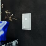 Датчик движения встраиваемый VOLTUM S70, (белый глянцевый) (VLS070501)