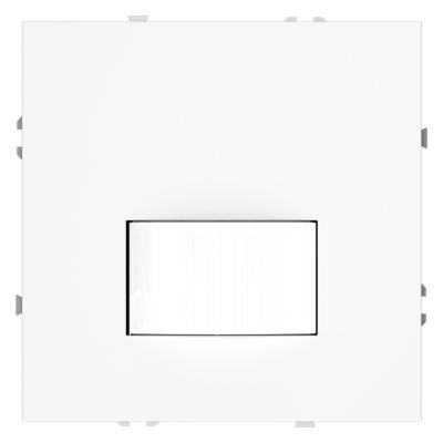 Датчик движения встраиваемый VOLTUM S70, (белый матовый) (VLS070502)