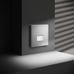 Датчик движения встраиваемый VOLTUM S70, (белый матовый) (VLS070502)