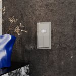 Датчик движения встраиваемый VOLTUM S70, (сталь) (VLS070505)