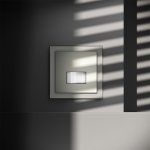 Датчик движения встраиваемый VOLTUM S70, (сталь) (VLS070505)