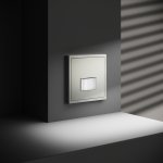 Датчик движения встраиваемый VOLTUM S70, (сталь) (VLS070505)