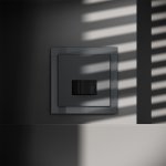 Датчик движения встраиваемый VOLTUM S70, (графит) (VLS070507)