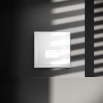 Подсветка светодиодная встраиваемая VOLTUM S70, (белый глянцевый) (VLS070601)