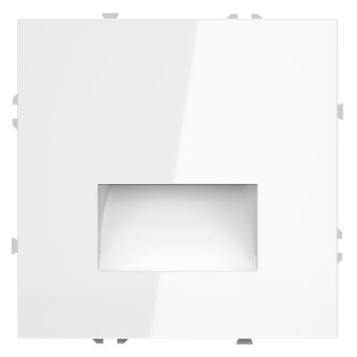 Подсветка светодиодная встраиваемая VOLTUM S70, (белый глянцевый) (VLS070601)