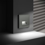 Подсветка светодиодная встраиваемая VOLTUM S70, (титан) (VLS070606)