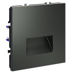 Подсветка светодиодная встраиваемая VOLTUM S70, (титан) (VLS070606)