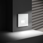 Подсветка светодиодная встраиваемая VOLTUM S70 с датчиком, (белый матовый) (VLS070702)